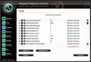 NETGATE Registry Cleaner Crack With License key