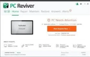 Pc Reviver Crack with serial code 